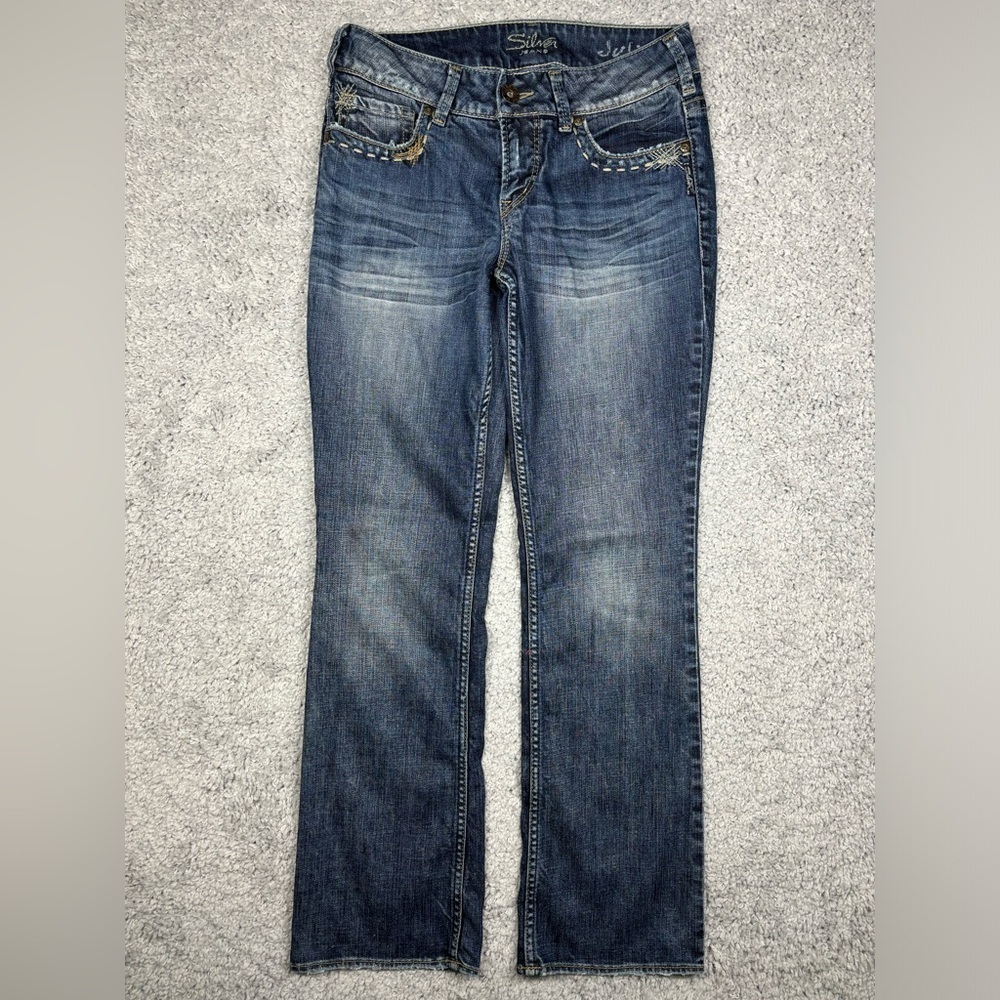 Silver Jeans Womens 28 Boot Cut Julie Regular Wash Streetwear Night Out Party